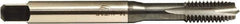 Emuge - M6x1.00 Metric, 3 Flute, NE2 Finish, HSS-E Spiral Point Tap - Plug Chamfer, Right Hand Thread, 80mm OAL, 17mm Thread Length, 0.255" Shank Diam, 6H Class of Fit - Exact Industrial Supply