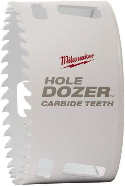 Milwaukee Tool - 3" Diam, 1-5/8" Cutting Depth, Hole Saw - Carbide-Tipped Saw, Toothed Edge - Industrial Tool & Supply
