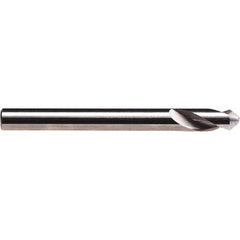 Emuge - 5/8" Body Diam, 90°, 4" OAL, Solid Carbide Spotting Drill - Industrial Tool & Supply