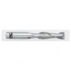 7/16 Dia. x 4 Overall Length 2-Flute Square End Solid Carbide SE End Mill-Round Shank-Center Cutting-Uncoated - Industrial Tool & Supply