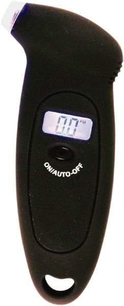 Milton - 5 to 100 psi Digital Ball Tire Pressure Gauge - LR44 Battery - Industrial Tool & Supply