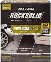Rust-Oleum - 1 Gal Clear Floor Base - Low Odor & Chemical Resistant - Industrial Tool & Supply