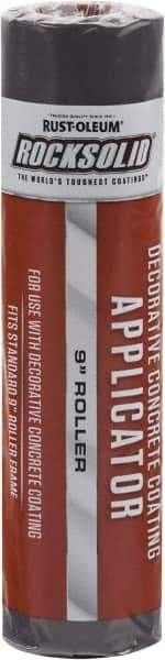 Rust-Oleum - 3/8" Nap, 9" Wide Paint Roller Cover - Textured Surfaces Texture, Polyester - Industrial Tool & Supply