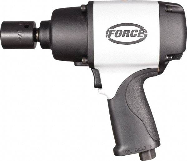 Sioux Tools - 1/2" Drive, 7,500 RPM, 500 Ft/Lb Torque Impact Wrench - Pistol Grip Handle, 1,100 IPM, 4.8 CFM, 90 psi, 1/4" Inlet - Industrial Tool & Supply