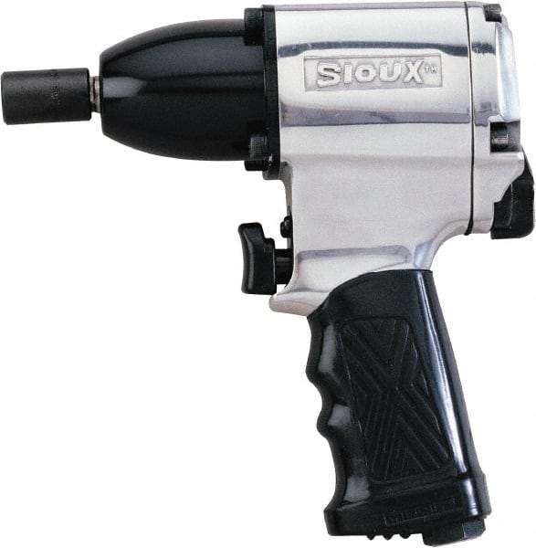 Sioux Tools - 3/8" Drive, 10,000 RPM, 310 Ft/Lb Torque Impact Wrench - Pistol Grip Handle, 1,300 IPM, 2.5 CFM, 90 psi, 1/4" Inlet - Industrial Tool & Supply
