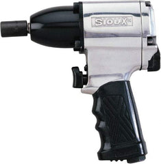 Sioux Tools - 3/8" Drive, 10,000 RPM, 310 Ft/Lb Torque Impact Wrench - Pistol Grip Handle, 1,300 IPM, 2.5 CFM, 90 psi, 1/4" Inlet - Industrial Tool & Supply