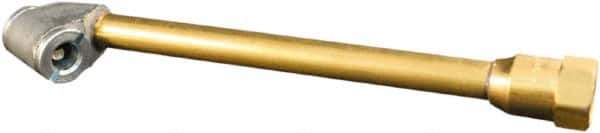 Milton - 150 Max psi Closed Check Brass Air Chuck - Dual Chuck, 1/4 FNPT - Industrial Tool & Supply