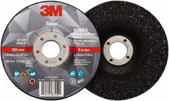 3M - Depressed-Center Wheels Wheel Diameter (Inch): 5 Wheel Thickness (Decimal Inch): 0.2500 - Industrial Tool & Supply