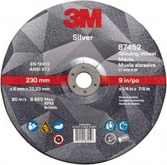 3M - Depressed-Center Wheels Wheel Diameter (Inch): 9 Wheel Thickness (Decimal Inch): 0.2500 - Industrial Tool & Supply