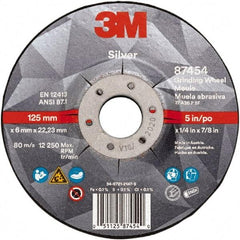 3M - Depressed-Center Wheels Wheel Diameter (Inch): 5 Wheel Thickness (Decimal Inch): 0.2500 - Industrial Tool & Supply