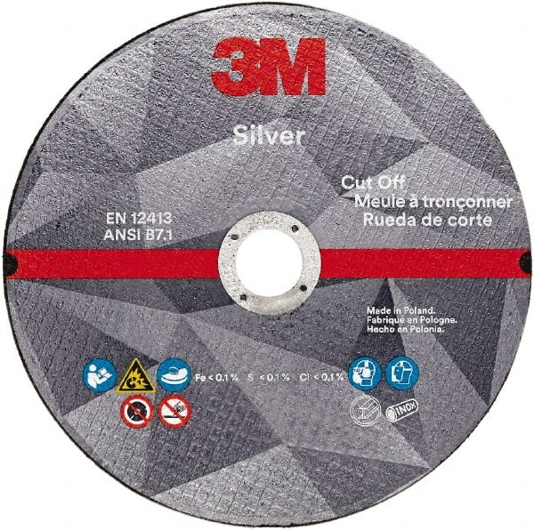 Cut-Off Wheel: Type 27, 4-1/2″ Dia, Ceramic Reinforced, 15300 Max RPM, Use with Cutter