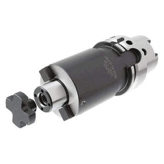 Iscar - HSK63A Straight Shank 1" Pilot Diam Shell Mill Holder - Straight Shank - Exact Industrial Supply