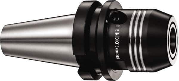 Schunk - BT40 Taper Shank, 1/2" Hole Diam, Hydraulic Tool Holder/Chuck - 38mm Nose Diam, 58mm Projection, 46mm Clamp Depth, 25,000 RPM, Through Coolant - Exact Industrial Supply