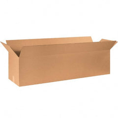 Made in USA - Pack of (10), 12" Wide x 48" Long x 12" High Corrugated Shipping Boxes - Industrial Tool & Supply