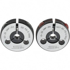 SPI - Ring Thread Go/No Gages Go/No Go: Go; No Go Thread Size: #10-32 - Industrial Tool & Supply