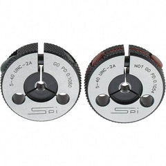 SPI - Ring Thread Go/No Gages Go/No Go: Go; No Go Thread Size: #5-40 - Industrial Tool & Supply