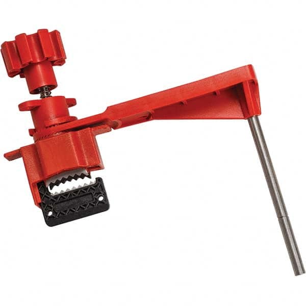 Brady - Pneumatic & Valve Lockouts Type: Universal Valve Lockout Maximum Valve Handle Size (Inch): 1.600 - Industrial Tool & Supply