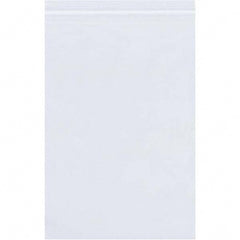 Value Collection - Pack of (1000), 6 x 8" 2 mil Reclosable Poly Bags - Industrial Tool & Supply