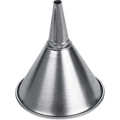 Funnel King - Oil Funnels & Can Oiler Accessories Type: Funnel Material: Galvanized Steel - Industrial Tool & Supply