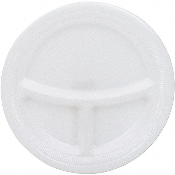 Solo - 9" Foam Plates - White - Industrial Tool & Supply