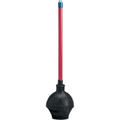 Boardwalk - Force Cups & Plungers; Style: Force Cup ; Cup Diameter: 5-5/8 (Inch); Handle Length: 18 (Inch) - Exact Industrial Supply