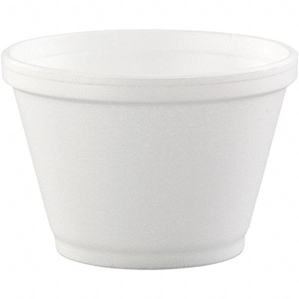 DART - 6 oz Foam Container - White - Industrial Tool & Supply