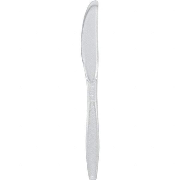 Solo - Heavyweight Plastic Knives - Clear - Industrial Tool & Supply