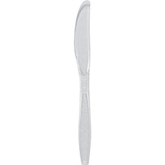 Solo - Heavyweight Plastic Knives - Clear - Industrial Tool & Supply