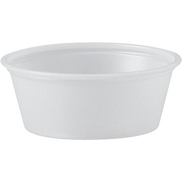 Solo - 1-1/2 oz Polystyrene Portion Cups - Translucent - Industrial Tool & Supply