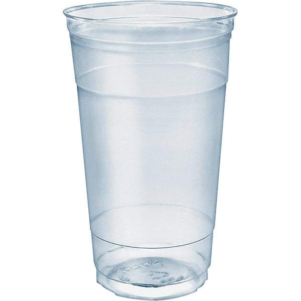 Solo - 32 oz Ultra Clear PETE Cold Cups - Clear - Industrial Tool & Supply
