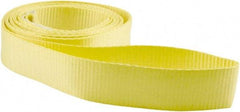 Erickson Manufacturing - 8' Long x 2" Wide, 3,200 Lb Vertical Capacity, Polyester Web Sling - 2,500 Lb Choker Capacity, Yellow - Industrial Tool & Supply