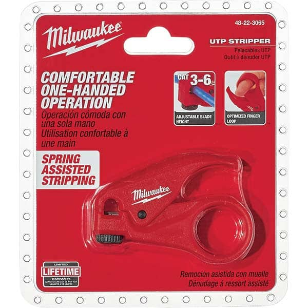 Milwaukee Tool - Wire & Cable Strippers Type: Wire Stripper Maximum Capacity: 6 AWG - Industrial Tool & Supply