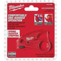 Milwaukee Tool - Wire & Cable Strippers Type: Wire Stripper Maximum Capacity: 6 AWG - Industrial Tool & Supply