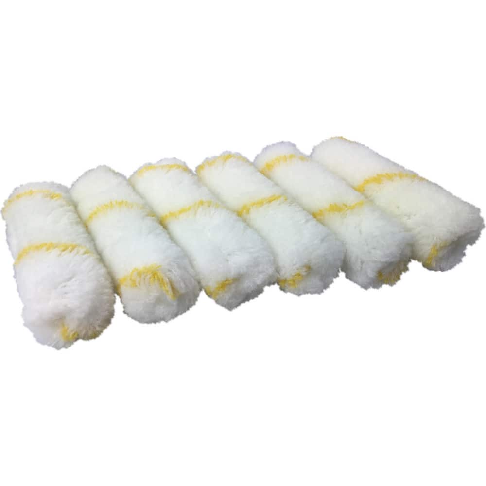 Paint Roller Covers; Nap Size: 0.375; Material: No-Lint; Surface Texture: Smooth; For Use With: All Stains; Eggshell Paint; Satin Paint; Flat Paint