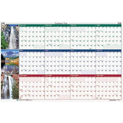 House of Doolittle - 1 Sheet, 18 x 24", Erasable Wall Calendar - Industrial Tool & Supply
