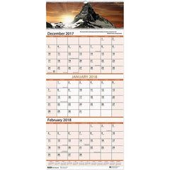 House of Doolittle - 14 Sheet, 8 x 17", Wall Calendar - Scenic - Industrial Tool & Supply