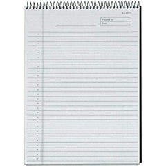 TOPS - 60 Sheet, 8-1/2 x 11-3/4", Legal/Wide (Style) Planning Pad - Black - Industrial Tool & Supply