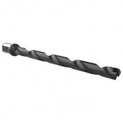 Allied Machine and Engineering - 24.41mm to 35.05mm Diam 410mm Max Depth Helical Flute Spade Drill - Industrial Tool & Supply
