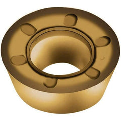 Walter - RDMT1204M0 D57 Grade WKP35G Carbide Milling Insert - TiAlN/TiN Finish, 4.76mm Thick, 12mm Inscribed Circle, 6mm Corner Radius - Industrial Tool & Supply