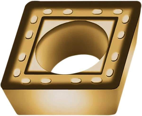 Walter - SPMT060304 F55 Grade WKP35G Carbide Milling Insert - TiAlN/TiN Finish, 1/8" Thick, 1/4" Inscribed Circle, 0.4mm Corner Radius - Industrial Tool & Supply