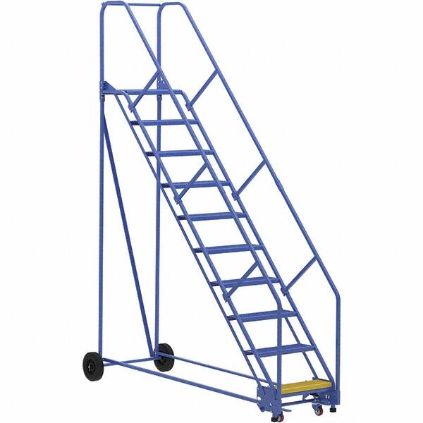 Vestil - 130" High 350 Lb Capacity 10 Step Ladder - Industrial Tool & Supply