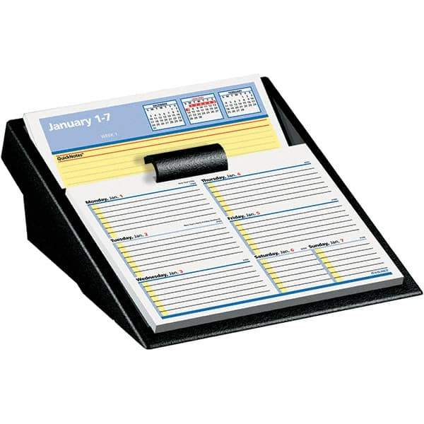 AT-A-GLANCE - 52 Sheet, 5-5/8 x 7", Calendar Refill - White - Industrial Tool & Supply