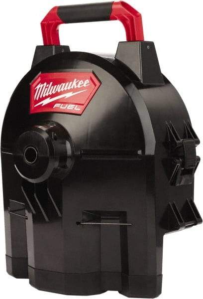 Milwaukee Tool - Drain Cleaning Drum with Anchor Cable - Use with M18 FUEL SWITCH PACK - Industrial Tool & Supply