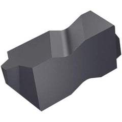 Iscar - FLA3 Grade IC908, Internal Partial Topping Acme Threading Insert - 4 TPI Int Pitch, Left Hand Insert, TiAlN Finish, Carbide - Industrial Tool & Supply