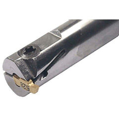 Iscar - 16mm Min Bore Diam, 160mm OAL, 16mm Shank Diam, GEHIM Indexable Boring Bar - 2.5mm Max Bore Depth, GEPI Insert, Clamp Holding Method - Industrial Tool & Supply