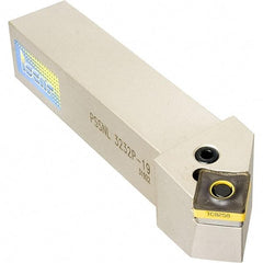 Iscar - PTGN, Left Hand Cut, 3/4" Shank Height x 3/4" Shank Width, Negative Rake Indexable Turning Toolholder - 4-1/2" OAL, Multiple Insert Compatibility, Series Heliturn LD - Industrial Tool & Supply