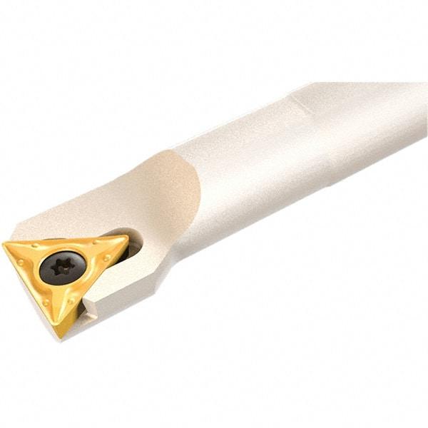 Iscar - 15.8mm Min Bore Diam, 150mm OAL, 12mm Shank Diam, S-STFC Indexable Boring Bar - 30mm Max Bore Depth, TC.T 1102.. Insert, Screw Holding Method - Industrial Tool & Supply