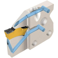 Iscar - MT-W-MM Grade IC908 Carbide Thread Milling Tip Insert - TiAlN Finish, 6 Flutes, 20mm Cutting Diam, 14.6" Depth of Cut, 21mm Extension - Industrial Tool & Supply