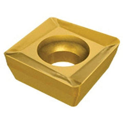 Iscar - SPMT100408 M Grade IC330 Carbide Milling Insert - TiCN/TiN Finish, 4.23mm Thick, 1/32" Corner Radius - Industrial Tool & Supply