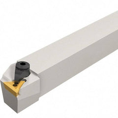 Iscar - CTFP, Right Hand Cut, 25mm Shank Height x 25mm Shank Width, Neutral Rake Indexable Turning Toolholder - 150mm OAL, TP.. Insert Compatibility, Series Isoturn - Industrial Tool & Supply